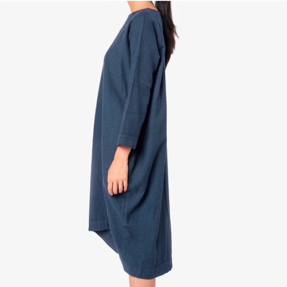 Totokaelo Black Crane Tunic Dress